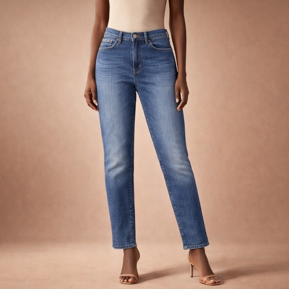 Mossimo Denim High-Rise Jegging Crop | Power Stretch Size 12